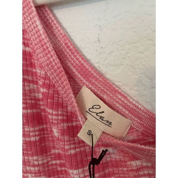 Elan One Shoulder Ribbed Heathered Dress - NEW - Picture 8 of 10